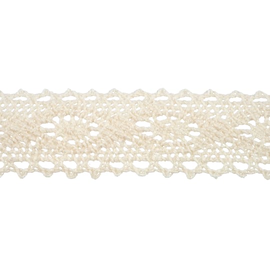 1" x 2yd. Lace Trim Ribbon by Celebrate It®
